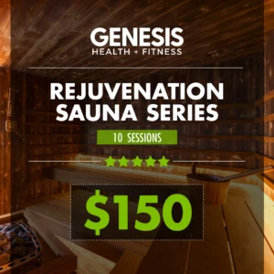 Rejuvenation Sauna Series – 10  Sessions