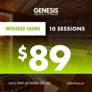 10 Infrared Sauna Sessions