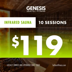 10 Infrared Sauna Sessions
